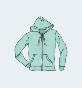Hoodie with Zipper